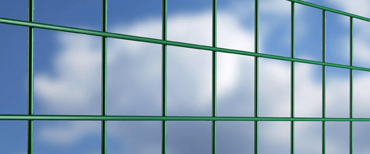 Masterplax PVC Coated Wire Welded Mesh Security fencing for residential, industrial and sports fences